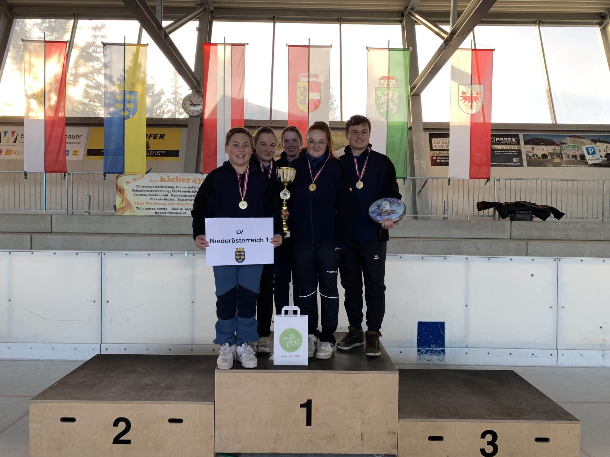 Heimgold bei der ÖM Jugend U16