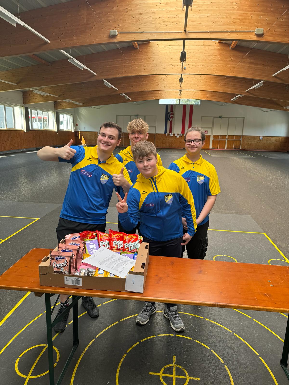 1. Platz beim Jugend U16-Turnier in Weierfing