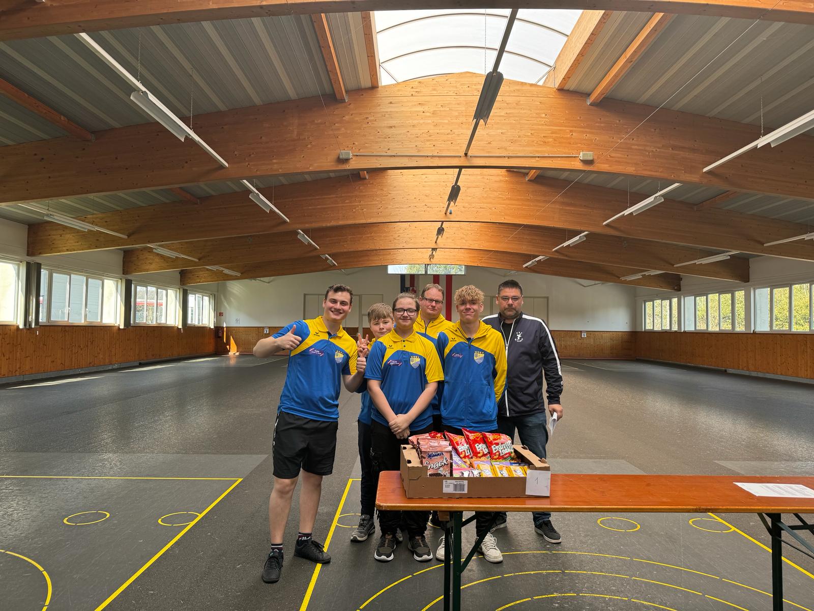 1. Platz beim Jugend U16-Turnier in Weierfing