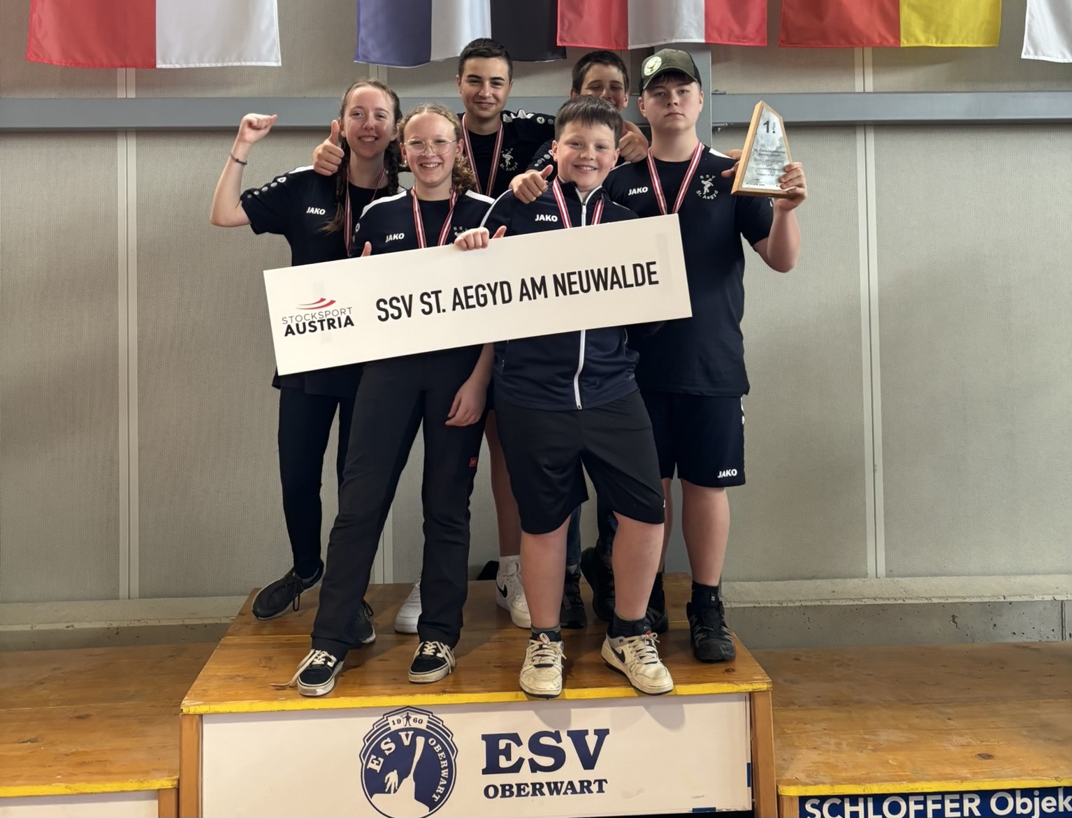 SSV St. Aegyd – Österreichischer Meister Jugend U14