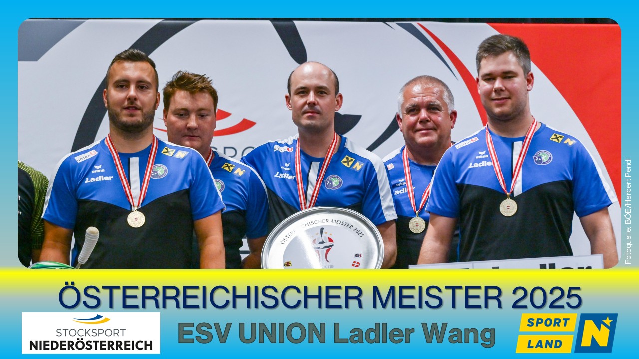Österreichischer Meister und Vizemeister kommen aus NÖ!