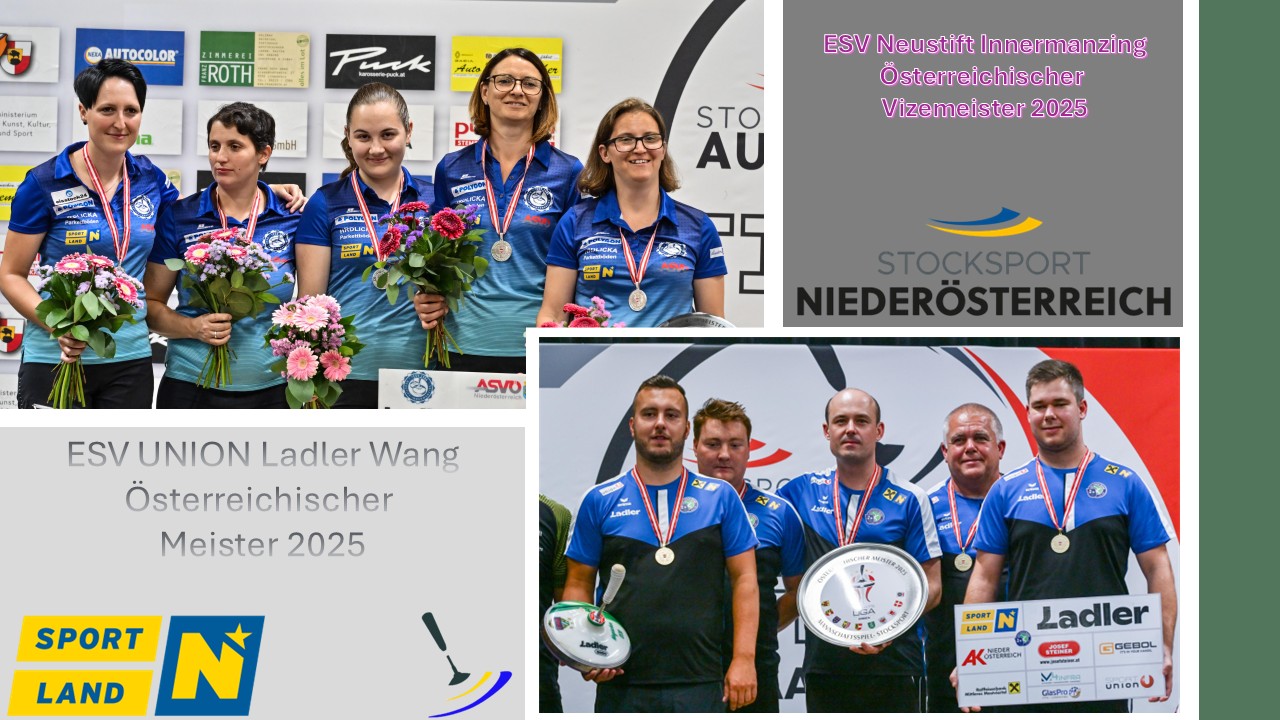 Österreichischer Meister und Vizemeister kommen aus NÖ!