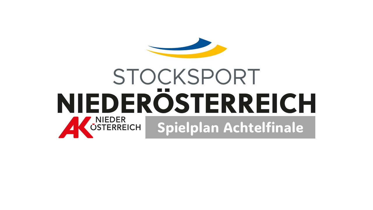 Spielplan Achtelfinale - AKNÖ Cup 2025 Spielplan Achtelfinale - AKNÖ Cup 2025