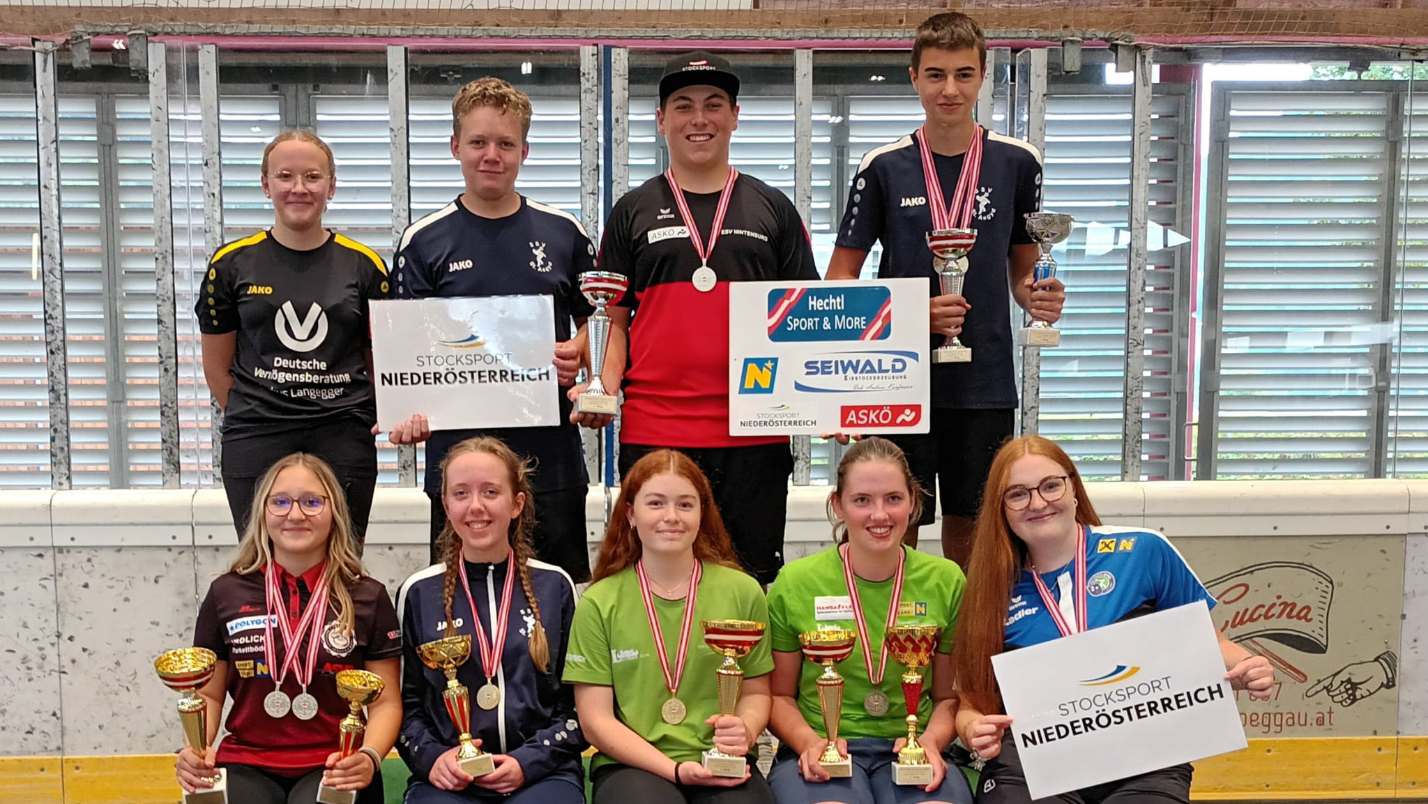 13 Medaillen für unseren Nachwuchs bei den Österreichischen Meisterschaften im Zielwettbewerb Stocksport!