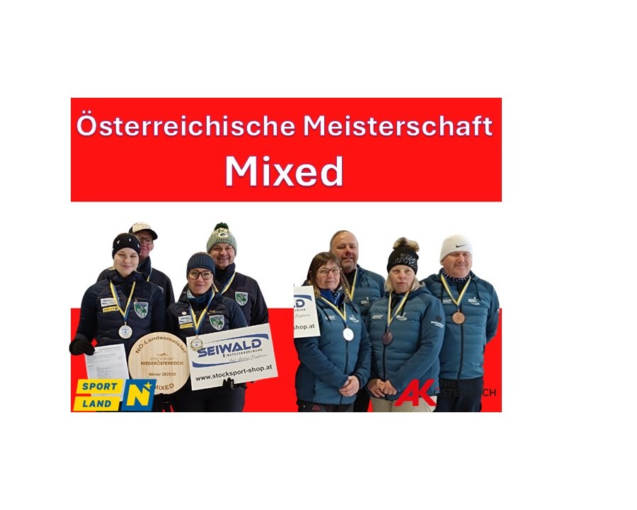 🏆 Österreichische Meisterschaft Mixed – Starke Auftritte der NÖ‑Teams in Klagenfurt