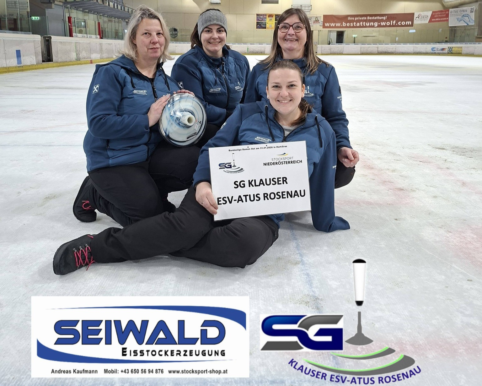 Damen-Wochenende im Eisstocksport: Starke Leistungen der NÖ-Teams