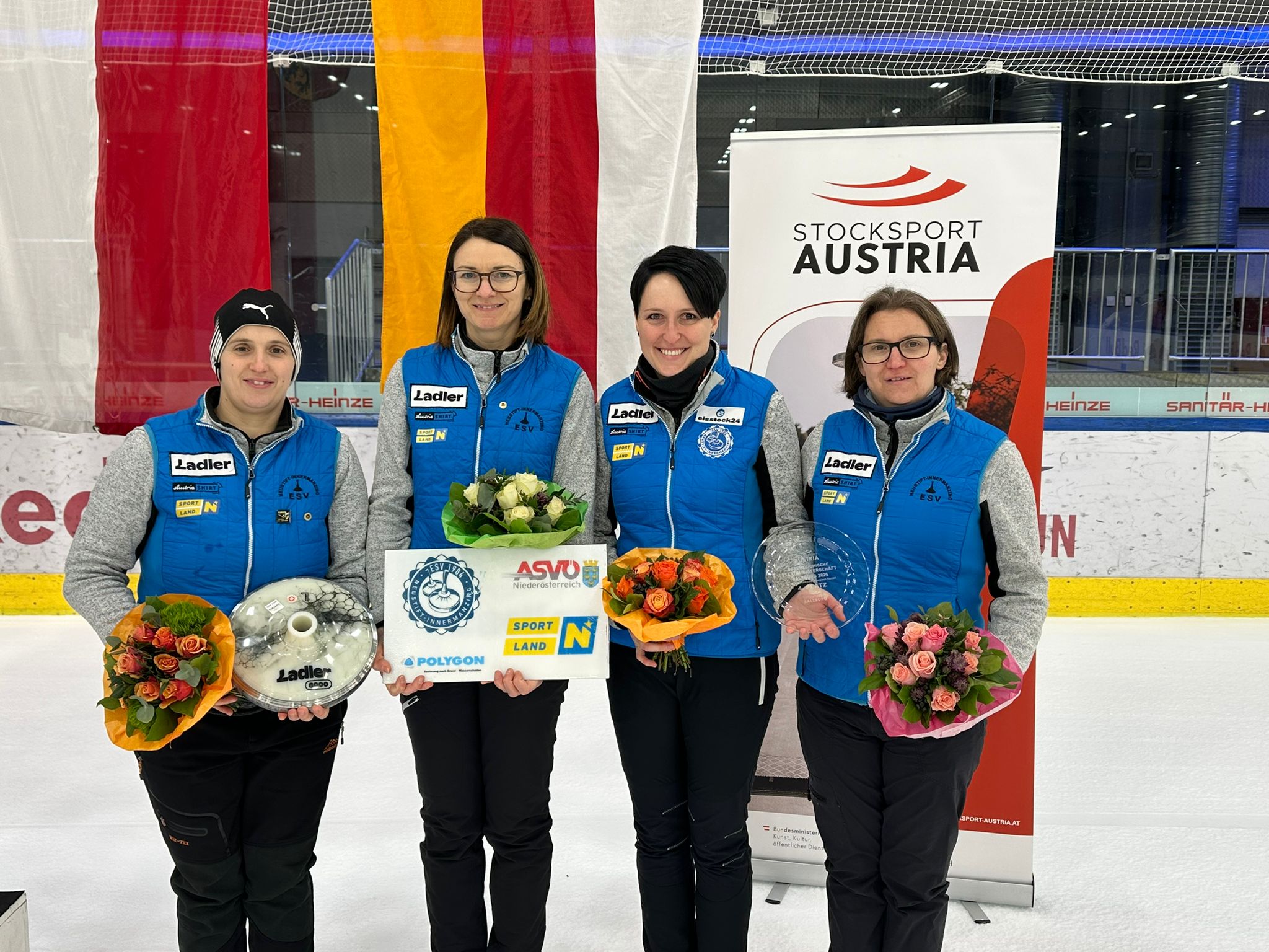 Damen-Wochenende im Eisstocksport: Starke Leistungen der NÖ-Teams
