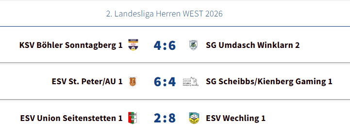 🔵 Showdown in der NÖ „Polygon“ Landesliga 🔵 Showdown in der NÖ „Polygon“ Landesliga