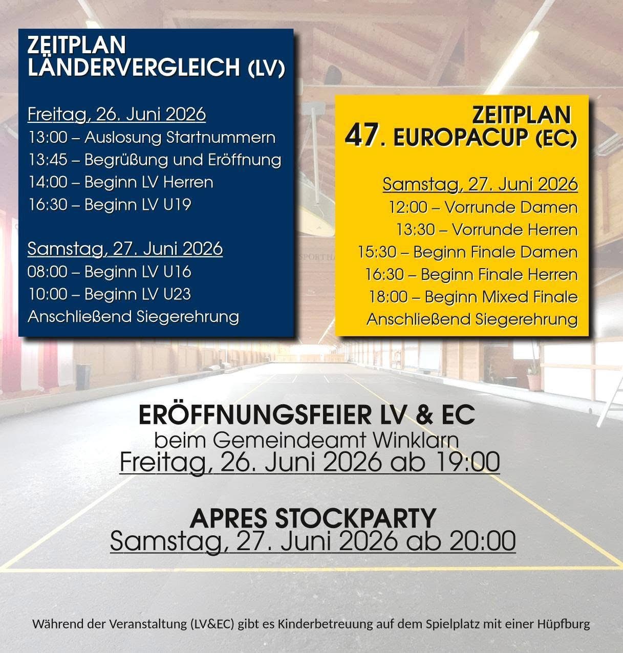 🎯 47. Europacup & Ländervergleich – Stocksport Weitenwettbewerbe in Winklarn! 🎯 47. Europacup & Ländervergleich – Stocksport Weitenwettbewerbe in Winklarn!