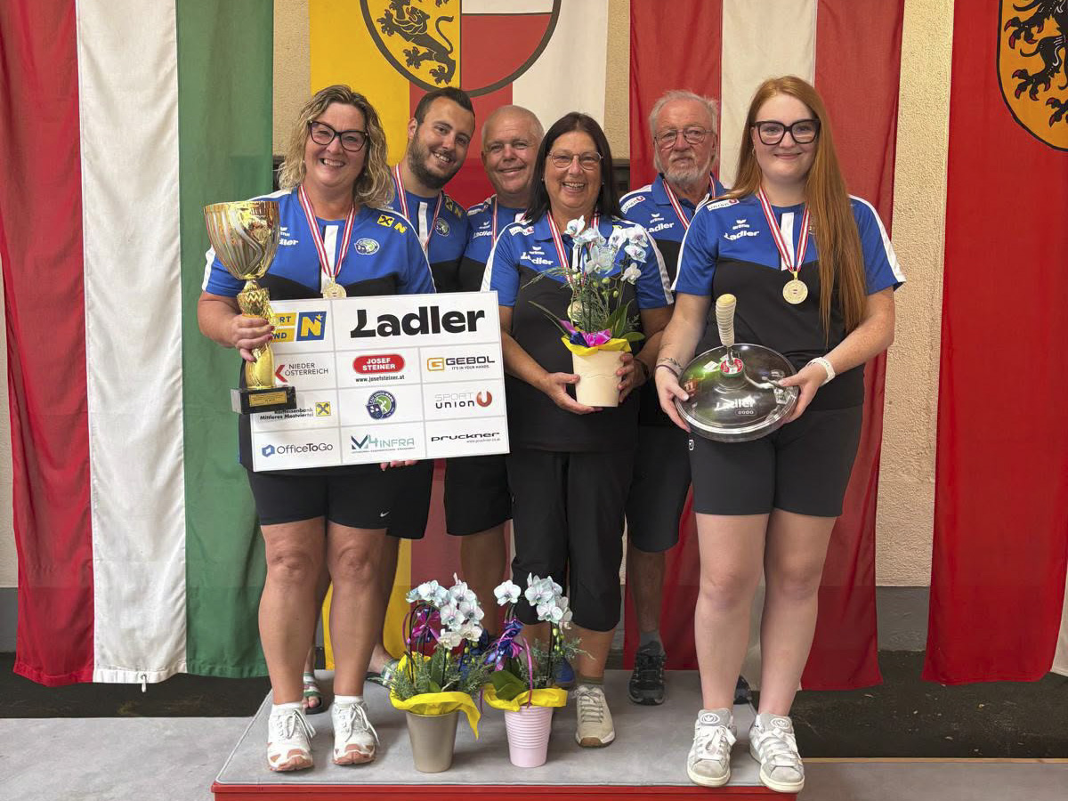 Doppelter Niederösterreichischer Podestplatz bei der Österreichischen Meisterschaft Mixed Doppelter Niederösterreichischer Podestplatz bei der Österreichischen Meisterschaft Mixed