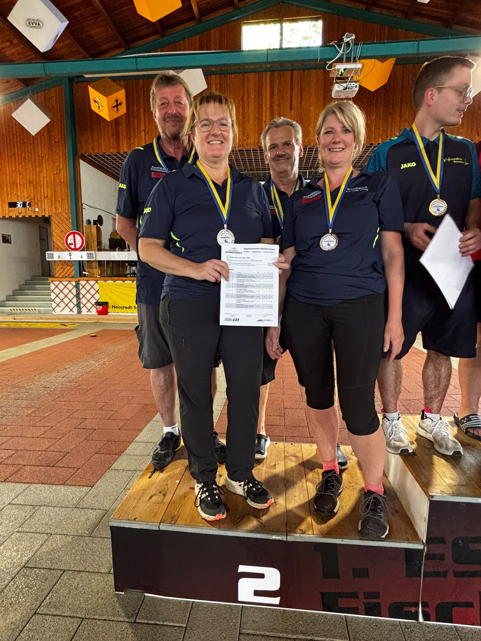 Aufstiegskämpfe in den NÖ Landesligen Mixed entschieden